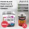 Air Dry Clay Foam (Black 300g) and EVA Foam (35cm x 150cm x 5mm Foam Roll) and DAP Weldwood Contact Cement (3oz) - Cosplay Foam and Clay Kit with Contact Cement Adhesive for DIY, Sculpting